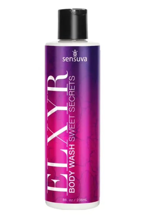 Sensuva Body Wash Sweet Secrets – pomegranate & coconut body wash – 236 ml