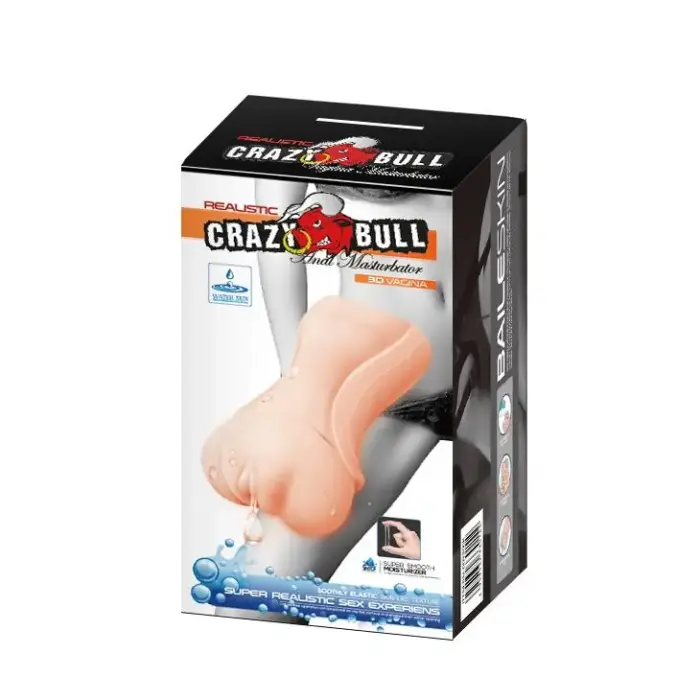 CRAZY BULL- 3D VAGINA, Water lubricant Фото num