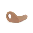 LoveToy The Ultra Soft Double – strap-on ring dildo – TPE – 7" — Photo 4