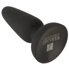 Black Velvets Liquid Silicone Plug L – 12.3 cm – Black — Photo 4