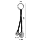 Heavy Gear Cock Ring & Anal Plugs – Metal, Silicone — Photo 8