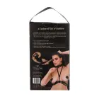 Halter Harness ķermeņa siksna ar O-gredzena apkakli – melna — Foto 2