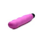 XL lodes vibrators ar viļņotu silikona uzmavu — Foto 7