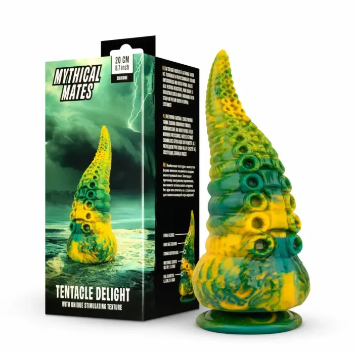 Mythical Mates Tentacle Delight intīmais modelis – 22 cm (8.7″) – daudzkrāsains