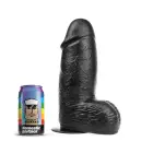 Hans XL dildo – 28 cm – Melns — Foto 1