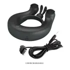 Dahlia Vibrating Cock Ring – Red — Photo 11