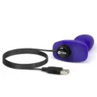 b-Vibe Rimming Petite анальная пробка – 12.5 cm – Фиолетовый — Фото 8