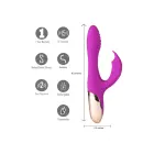 Skyler Bendable Rabbit Vibrator – 15-18 cm — Photo 3