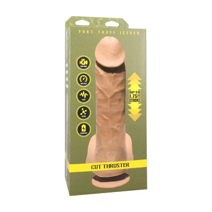 Cut Thruster вибратор с функцией толчков