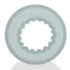 Axis - Inner Ribbed Griphold varpos žiedas – skaidrus — Nuotrauka 3