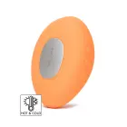 Temp sildošais un dzesējošais vibrators – 16 cm (6.3″) – oranžs Foto 1