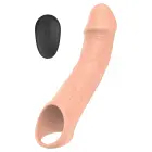 Stymulator Vibrating Penis Extension – 10 Functions – Remote Control — Photo 1