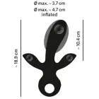 You2Toys Eternal piepūšams trīskāršs vibrators – 18.9 cm (7.4″) – rozā Foto 10