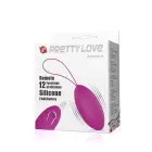 PRETTY LOVE Joanne 12-функциональное виброяйцо – 6 cm (2.4″) – розовое — Фото 10