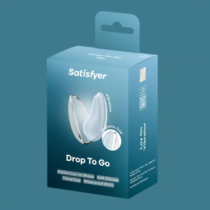 Satisfyer Drop To Go клиторальный стимулятор – синий