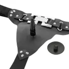 Вибро-страпон система Harness Attraction Emmett 16.5 см x 3.7 см (1.5″) – черный — Фото 6