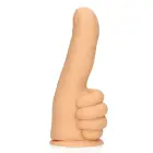 Thumbs Up – flexible silicone fun hand – beige – 13 cm — Photo 3