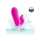 Вибратор Thicc Chubby Gyrating Tickler – розовый — Фото 7
