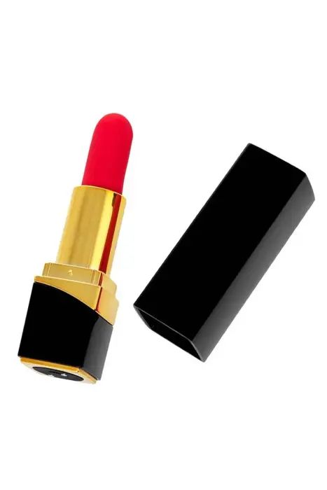 Toyfa Flovetta Mini Vibrator – 9 cm – Black Photo