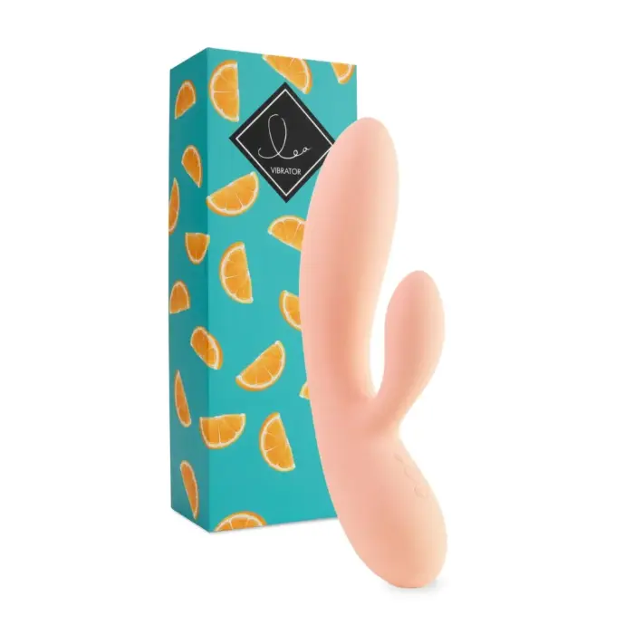 FeelzToys Lea Citrus вибратор с двумя моторами – 20.2 см (8″) – оранжевый