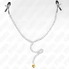 KINK Chain Nipple Clamps with Bell 30 cm – Adjustable Metal Design — Photo 4