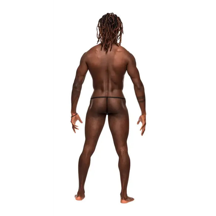 Male Power Mesmerizing posing thong – blue – One Size