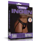 Lovetoy Easy Strap-On Harness – регулируемые полиэстровые ремни – талия 61–142 см – без дилдо — Фото 1