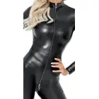 Noir Handmade Jumpsuit Zip M Snakeskin Pattern – Black – M — Photo 4