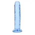 Sirge realistlik dildo iminapaga – 15.5 cm (6.1″) – Läbipaistev — Foto 3