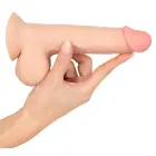 NS Realistic Dildo with Movable Skin – 19 cm (7.5″) — Photo 7