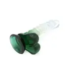Kiotos Cox цветной дилдо с присоской – 22.5 cm (9″) – Прозрачно-зеленый — Фото 7