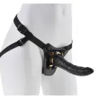 FFG Dizainerio strap-on dildo – 19 cm (7.5″) – Juodas — Nuotrauka 4