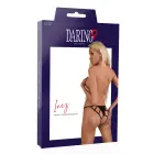 Inez strappy crotchless bikini – Black – S/M — Photo 7