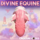 Pegasus tiivuline dildo – 21.5 cm (8.5″) – Roosa — Foto 7