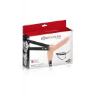 Vibruojantis strap-on dildas – kūno spalvos — Nuotrauka 2