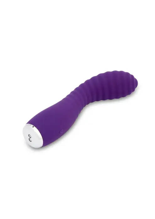 Lola elastīgs sildošais vibrators – 18 cm (7″) – violets Foto 6