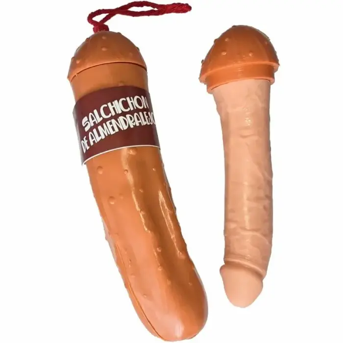 Diablo Picante "Almendralejo" sausage-shaped silicone dildo – large – 22 cm