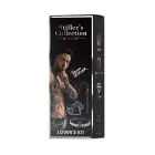 Sekrecik Stifler's Collection – BDSM-набор: наручники, ошейник с кристаллами и флоггер — Фото 1