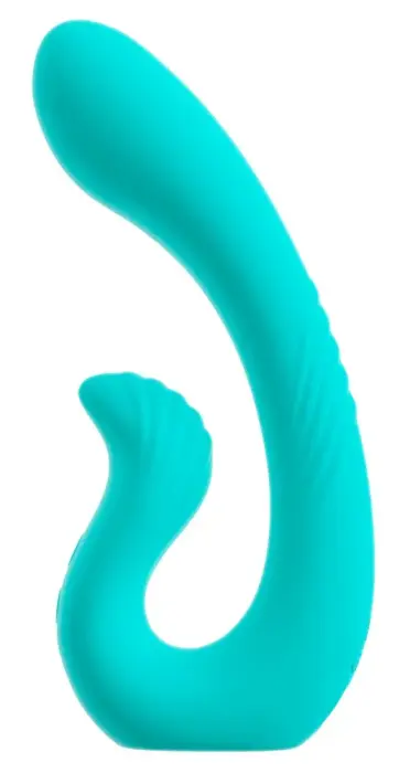 beau coeur Naira dubultais vibrators – 17.5 cm (6.9″) – rozā Foto 2