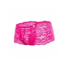 MOB Eroticwear Rose Lace Boy Shorts – Pink – S/M Photo