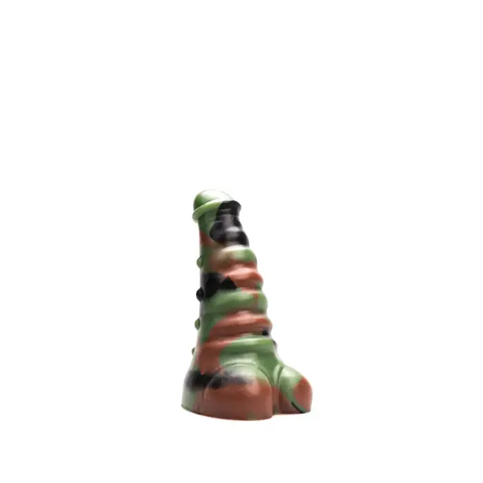 Kiotos Revolt Green Army 12 – silikona dildo – 15 cm