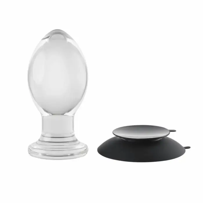 Evolved Crystal anālais spraudnis – caurspīdīgs