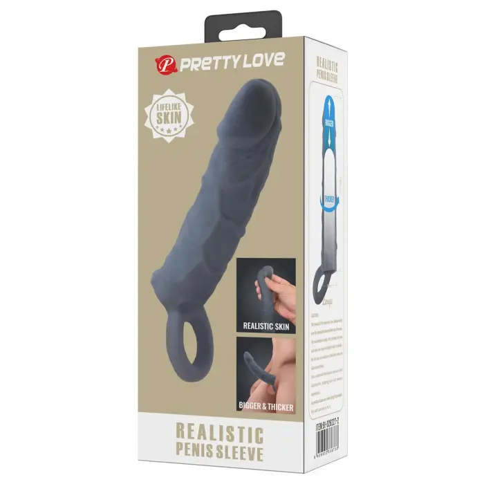 PRETTY LOVE - Realistic Penis Sleeve