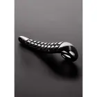 Velna mēles dildo – 20 cm (8″) – Metāls Foto 3