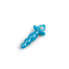 B-Vibe Bounce Plug – 18–20 cm – Tirkīza – Blue Foto 6