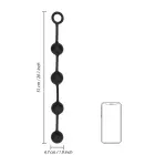 Silicone Anal Balls – L – Black — Photo 7