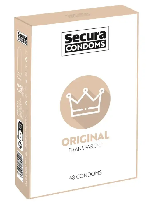 Secura Original Condoms – 48 pcs
