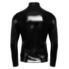 Black Level meeste vinüülist ja võrgust pikkade varrukatega särk – 2XL — Foto 8