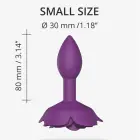 OPEN ROSES S SIZE - Violetinė lietaus dildo Photo