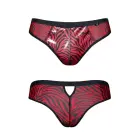 Brazilian Panties – Zebra Pattern – Black/Red – L — Photo 5